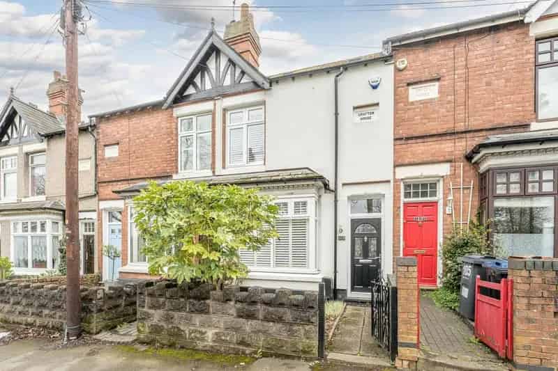 2 Bedroom Victorian Terraced House for Sale in Harborne