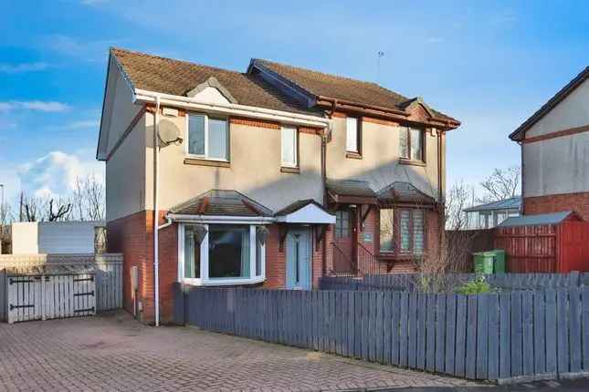 Semi-detached house for sale in Briarcroft Road, Robroyston, Glasgow G33