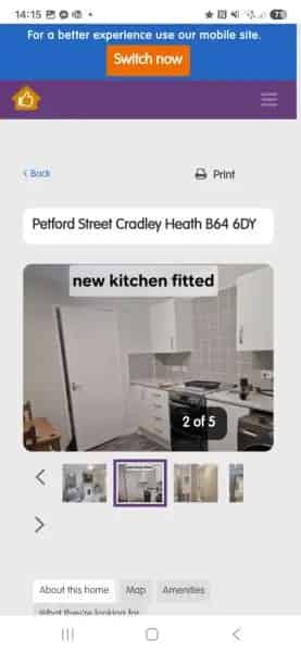 2 Bedroom House Exchange Oldbury Tipton Rowley Regis Langley