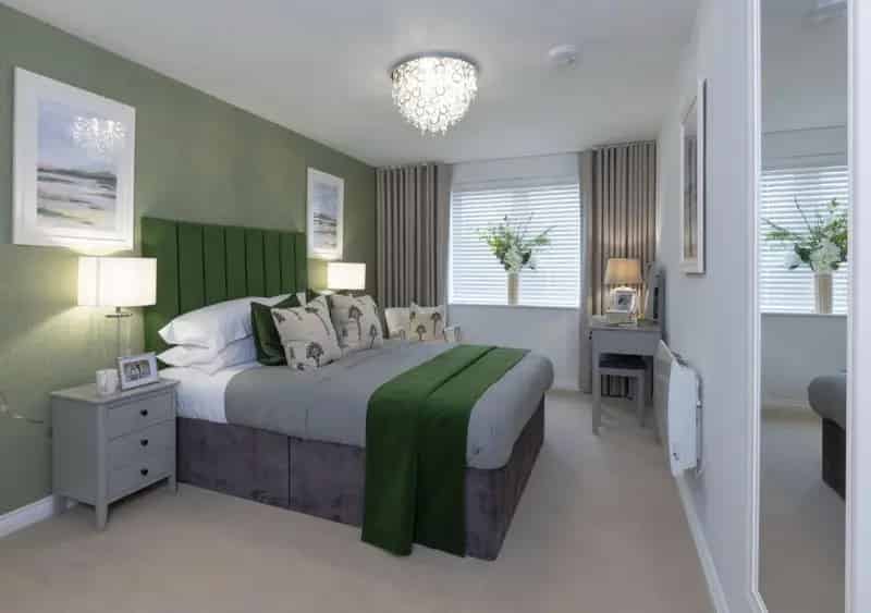 2 Bed Retirement Apartment Near Lift and Stairs