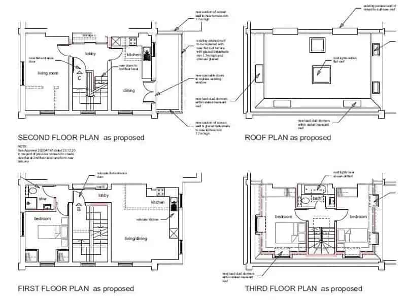 Two-Bedroom Flat  Mansard Conversion Potential  937 sq ft