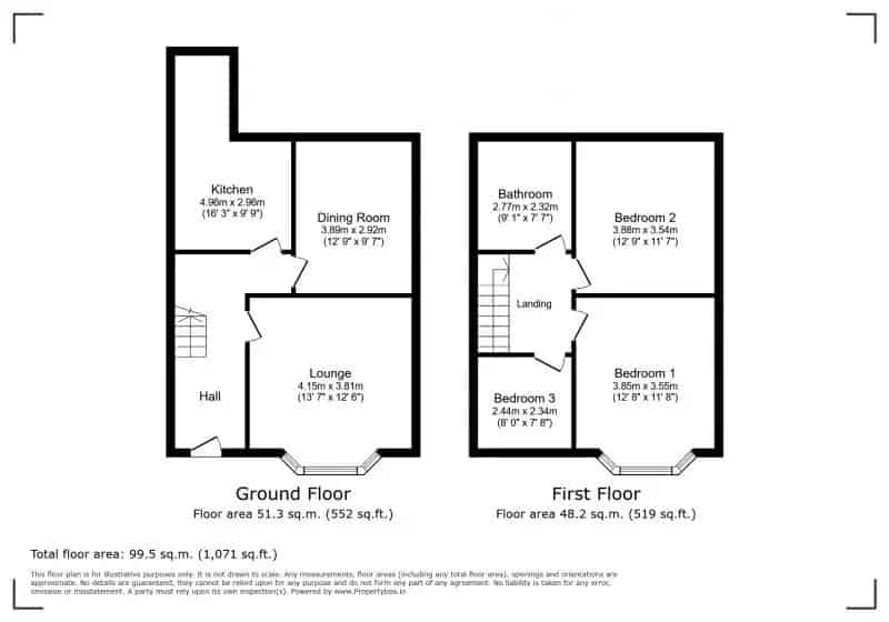 3 Bedroom Terraced House For Sale Ideal For First Time Buyers