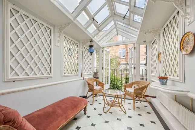 Detached house for sale in Abingdon Road, London W8