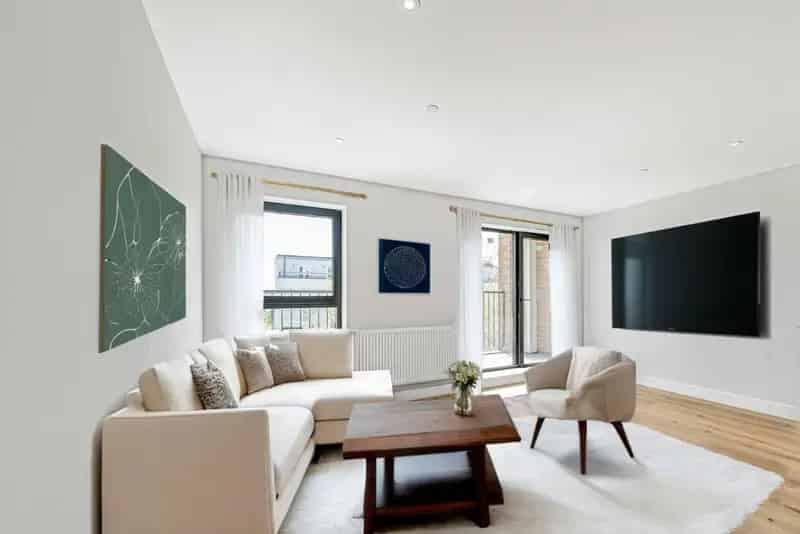 Brand New Two Bed Two Bath Apartment Near Train Station