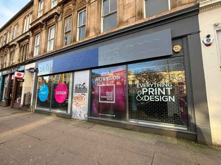 Glasgow City Centre Commercial Property - Retail Showroom Office Space