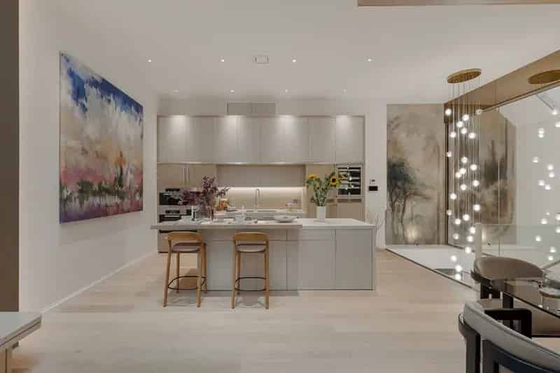 Luxury Four-Story Home in Grosvenor Crescent Mews London