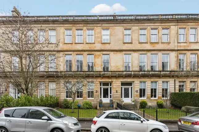 2 Bed Flat for Sale Glasgow West End Private Garden Parking