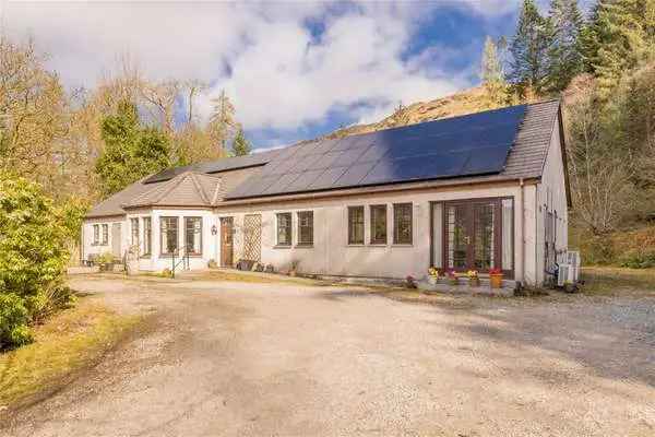 Donich Lodge Lochgoilhead 4 Bedroom Detached Bungalow