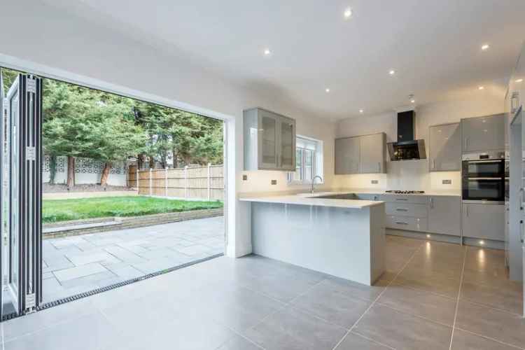 Five Bedroom Semi Detached House Chingford  Modern Kitchen Underfloor Heating