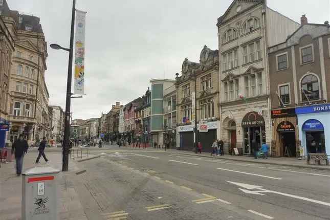 Flat for sale in St. Mary Street, Cardiff CF10