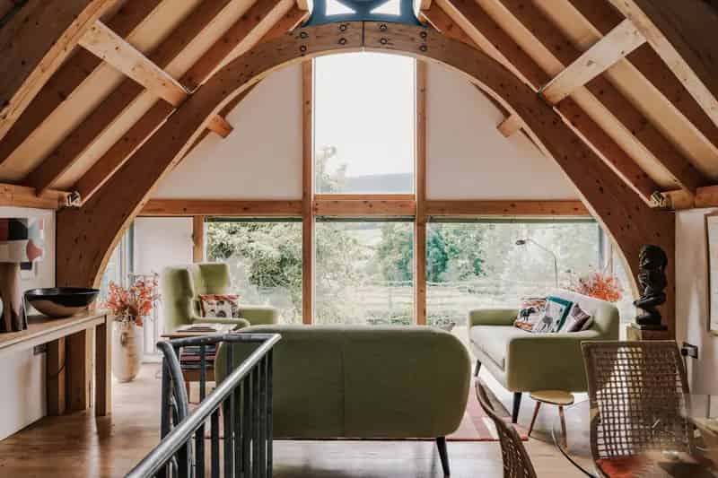 Middle Hunt House Walterstone Herefordshire Modern Architect Home For Sale