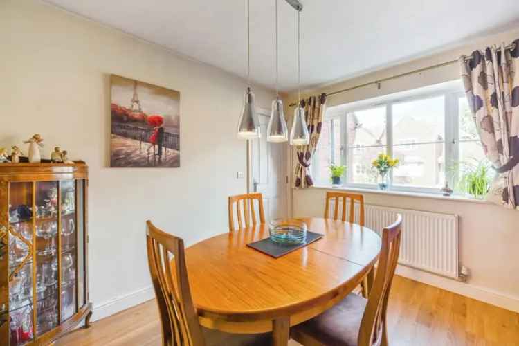 Three-Storey Semi-Detached House with Conservatory and Garden