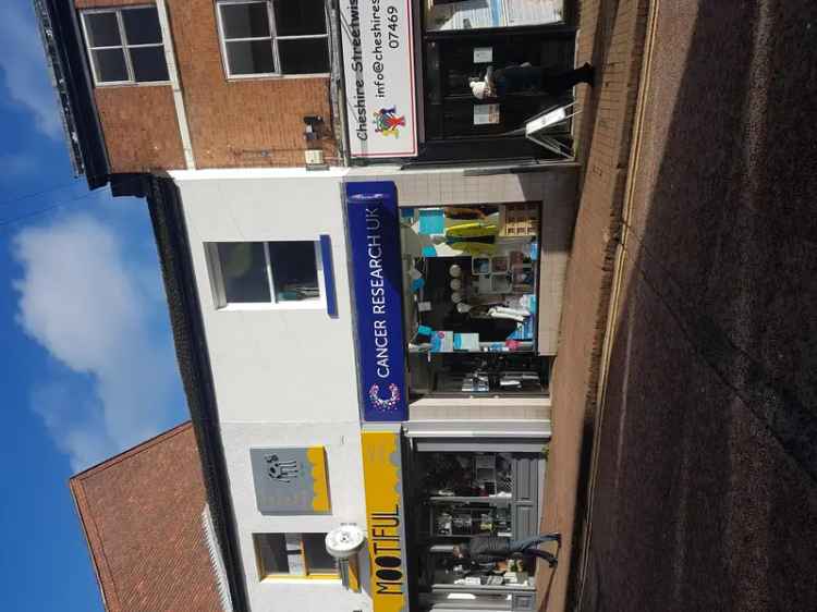 Macclesfield Town Centre Retail Unit - Ideal for Donations