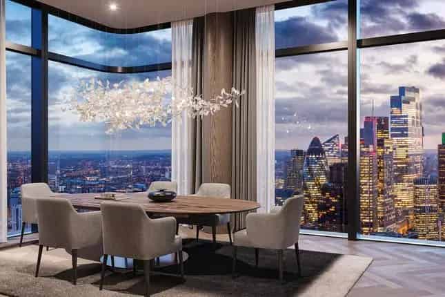 Luxury City Penthouse 2885 sqft 3 Beds 2 Terraces Gym Spa Pool