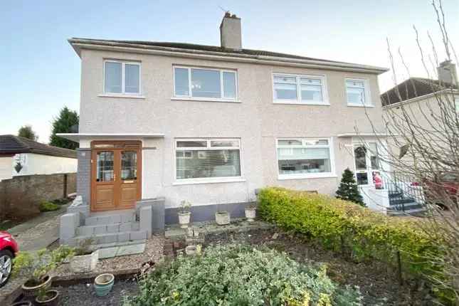 Semi-detached house for sale in Duncryne Avenue, Mount Vernon, Glasgow G32