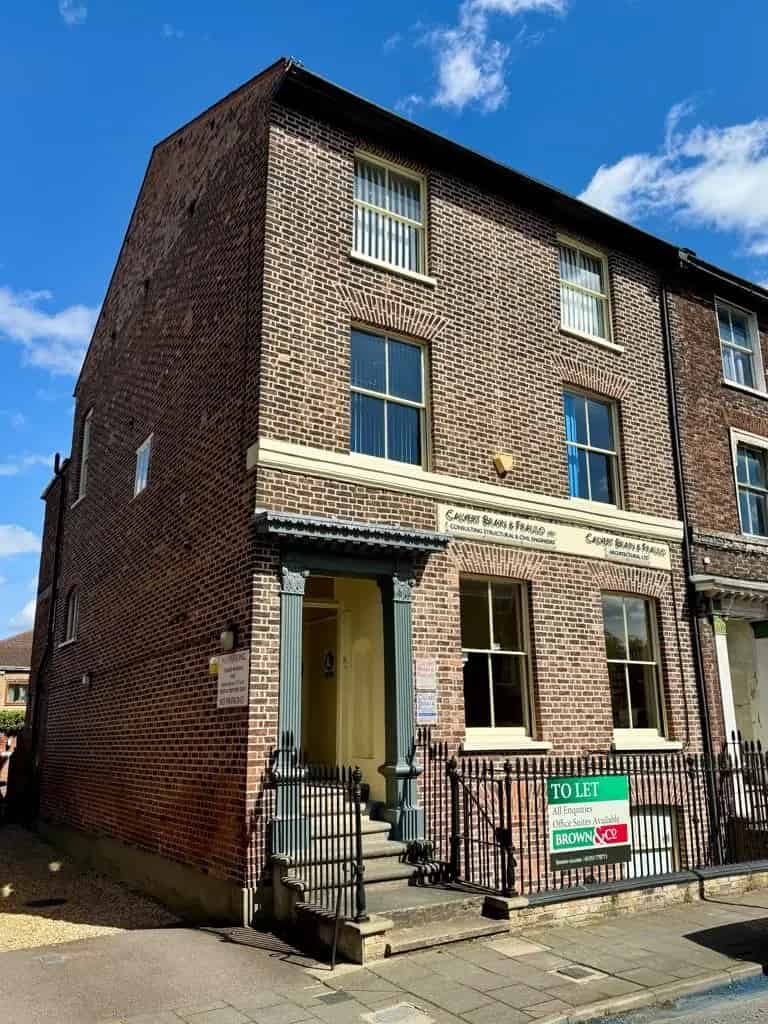 Three Floor Office Accommodation with Parking and Development Potential