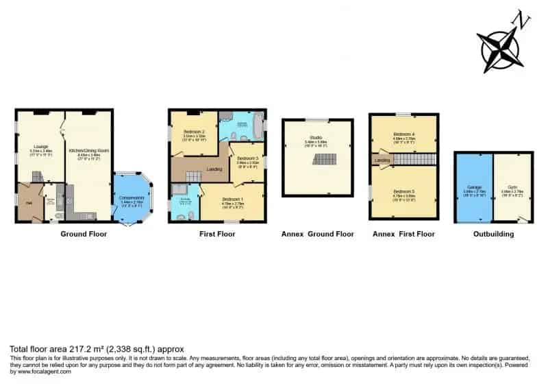 5 bedroom  Semi-detached house