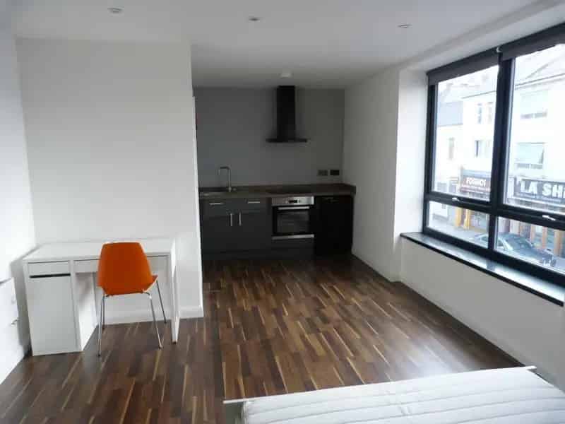 Brand New Studio Flat to Rent High Standard Laminate Flooring Intercom