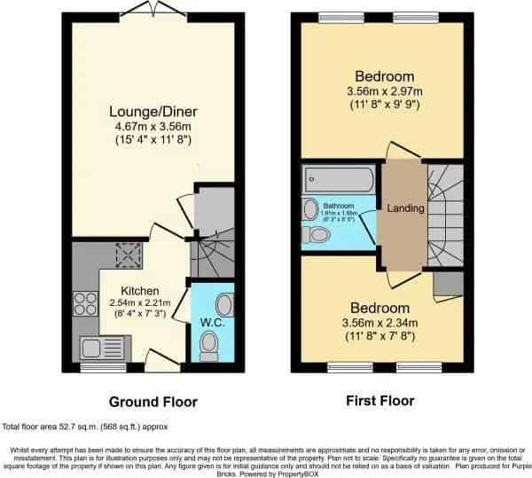 2 Double Bedroom Townhouse Near Lincoln City Centre