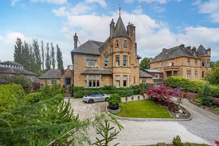 Scots Baronial Villa Pollokshields Modern Amenities Large Garden