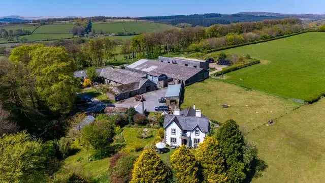 Blackaton Manor Farm Dartmoor National Park Period House Farmland
