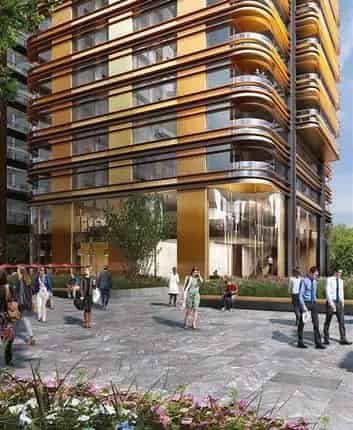 2 Bed Apartment in Shoreditch Foster + Partners Tower