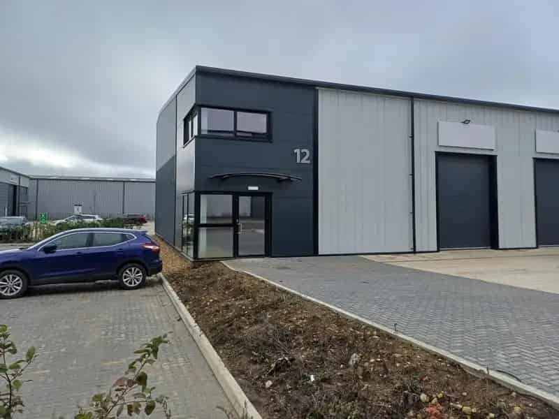 Modern Industrial Corner Unit with 4 Parking Spaces
