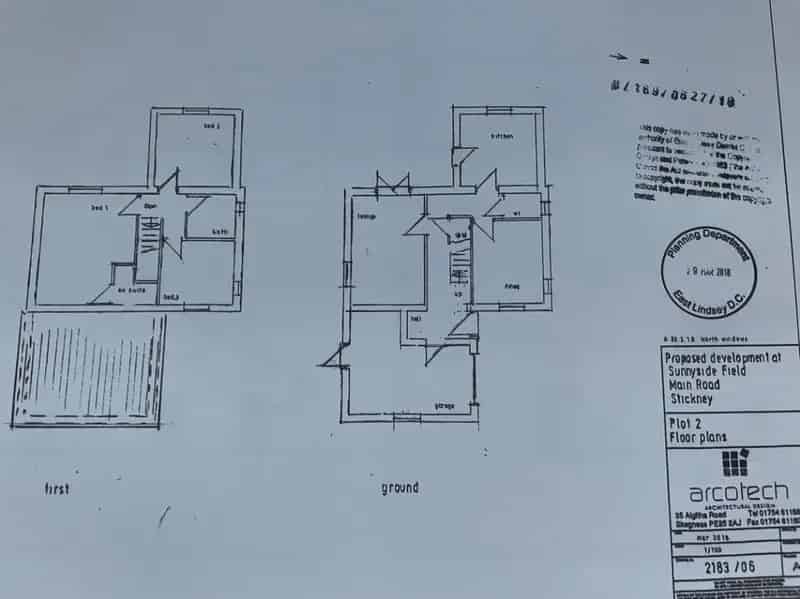 3 Bed House Building Plot for Sale - Full Planning Permission