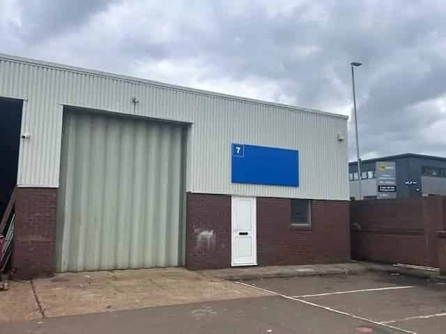 Industrial Unit: Loading Door, Forecourt Parking