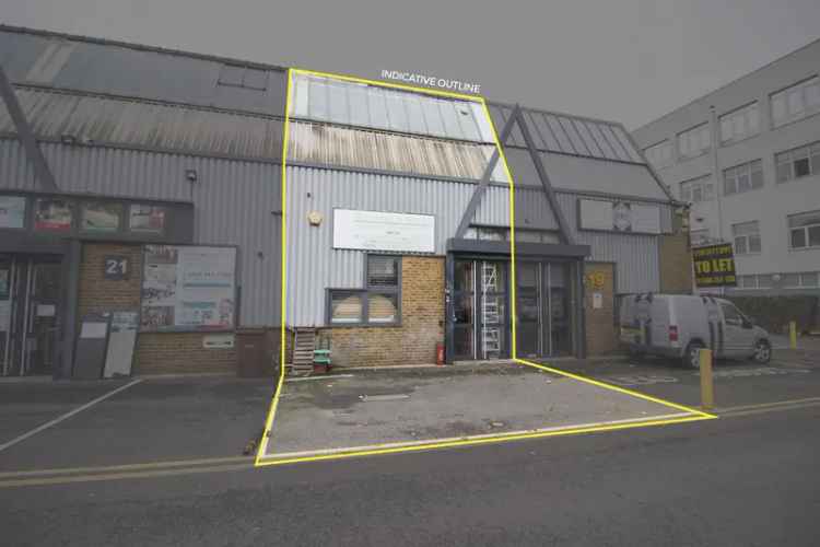 Two Story Industrial Unit with High Ceilings and Loading Bay