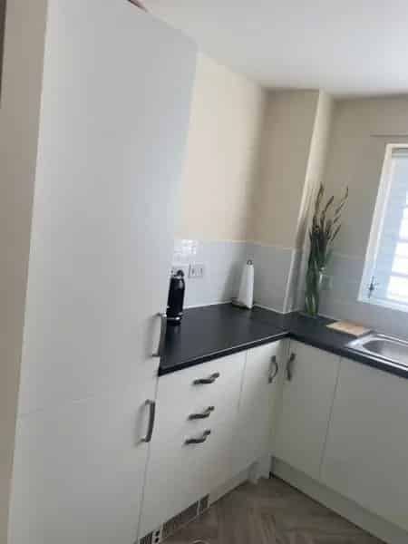 Ground Floor Flat with Balcony, New Kitchen Double Bedrooms and Parking