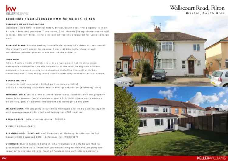 7 bedroom semi-detached house for sale