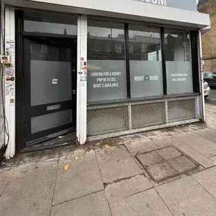 21.3 sq m Lock Up Shop Near Dalston Tube Station