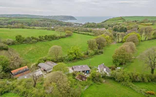 Coastal Small Farm near Tresaith Beach 57 Acres Outbuildings