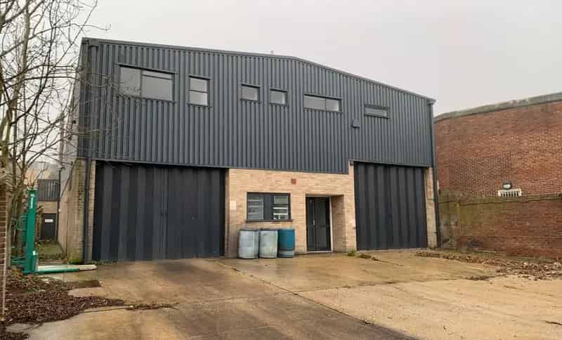Industrial Warehouse Unit with Secure Yard and Loading Doors