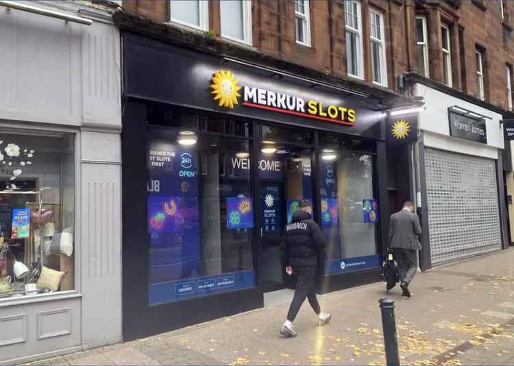 Ayr Retail Investment  Ground Floor Unit  Merkur Slots Tenant