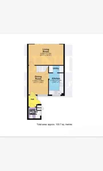 2 Bedroom House Large Garden Separate Dining Room RBC