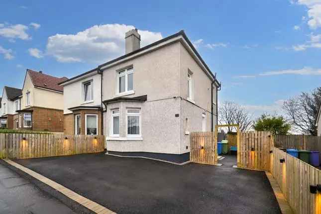 Semi-detached house for sale in Royston Road, Provanmill, Glasgow G33