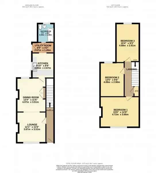 3 bedroom  Terraced house