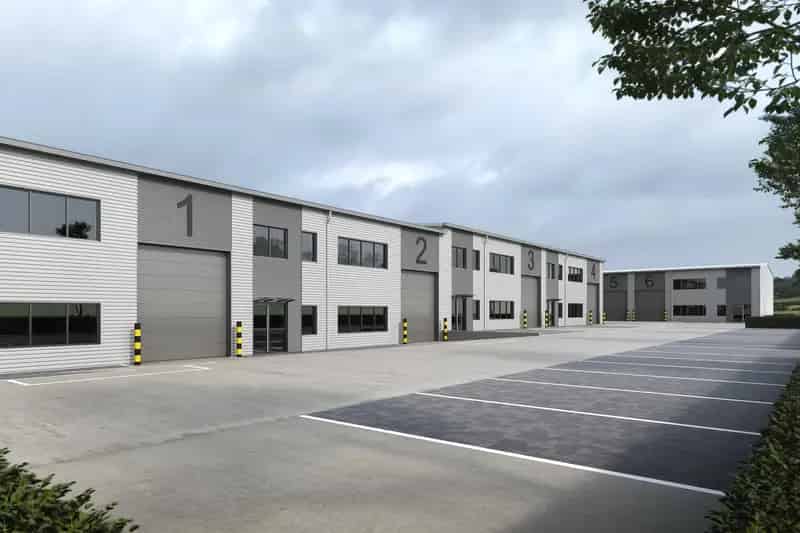 Six New Industrial Units Drakes Farm Long Crendon