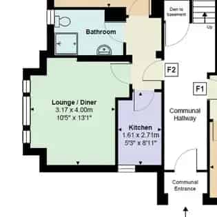 1 Bedroom Flat Manchester Fully Furnished Near Shops and Restaurants