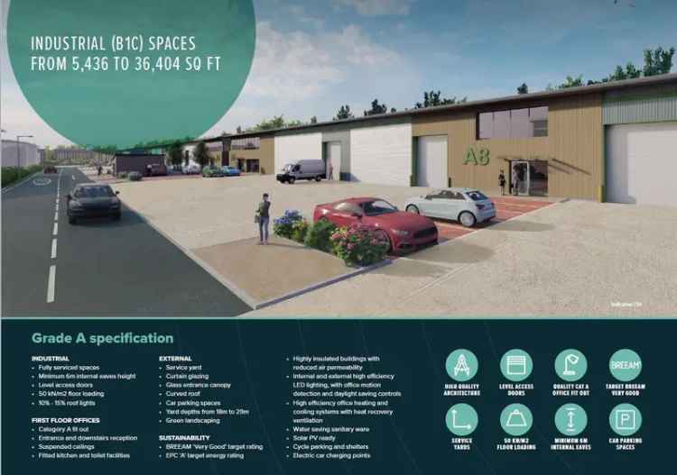 Brand New Grade A Warehouse Industrial Unit J8 M20