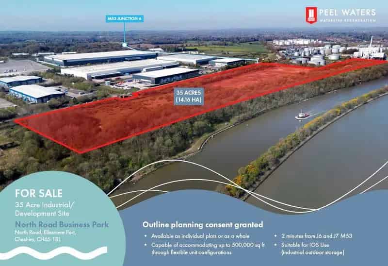 Freehold Plots Available with Planning Permission B2B8 500000 sq ft