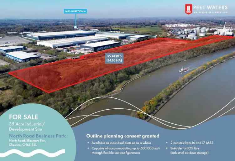 Freehold Plots Available with Planning Permission B2B8 500000 sq ft