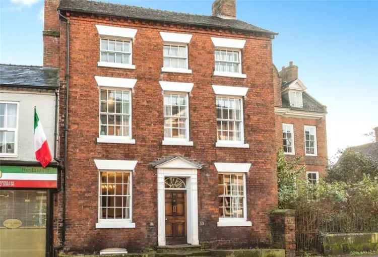 6 Bedroom Georgian Townhouse Market Drayton Shropshire