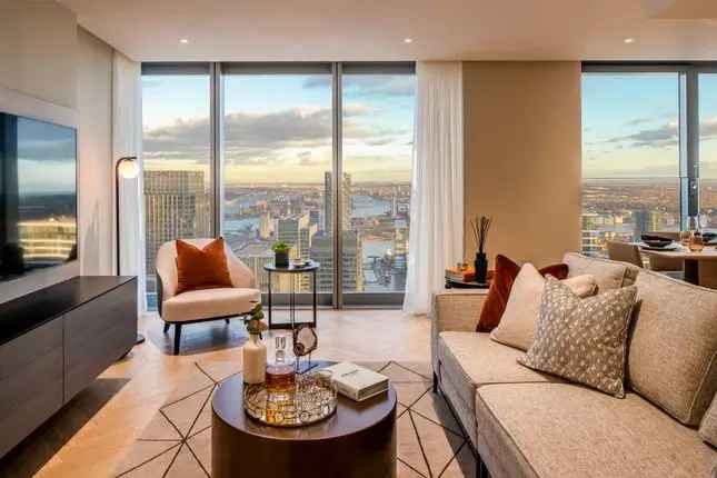 Landmark Pinnacle 2-Bed Apartment Breathtaking Canary Wharf Views