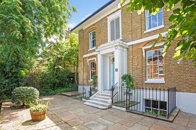 Grade II-Listed Georgian Villa West Greenwich Detached House For Sale