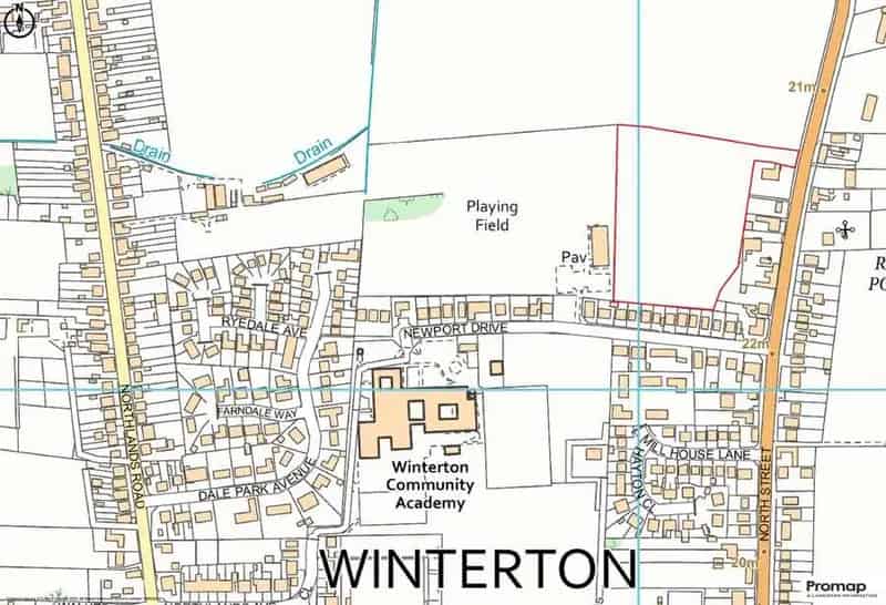 66 Dwellings Development Land 5.44 Acres Outline Planning Permission