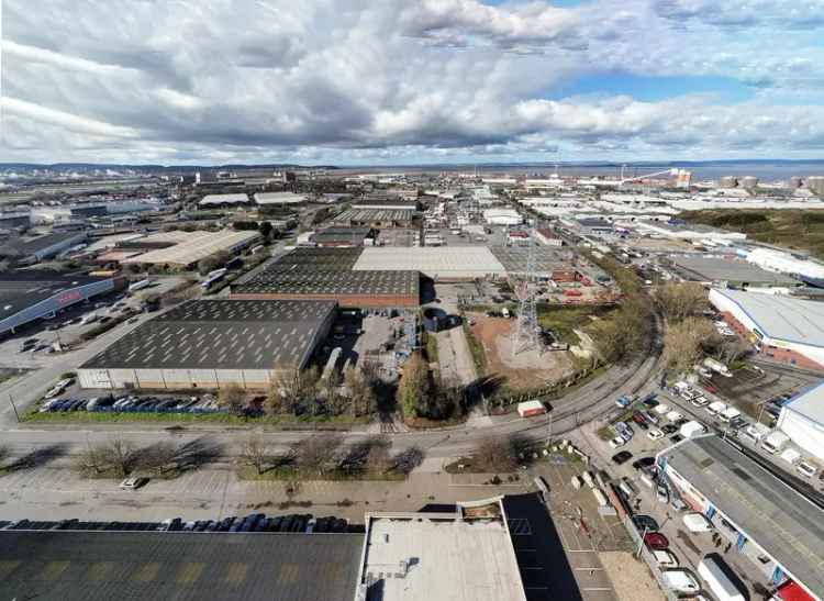 Warehouse Unit with Large Secure Yard and M5 Access
