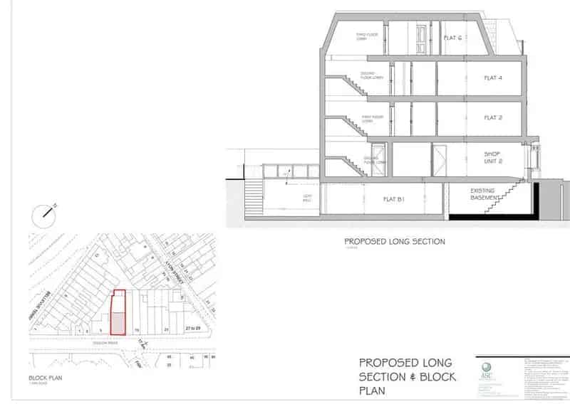 7 1-Bed Flats & 2 Commercial Units Development Opportunity